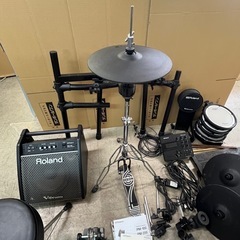 動作品 ローランド td-27sc  電子ドラム PM-100　アンプの画像