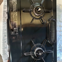 パロマ ガステーブルコンロ [56cm/2口/LPガス] ニュートラルグレー PA-S75B-R/Lの画像