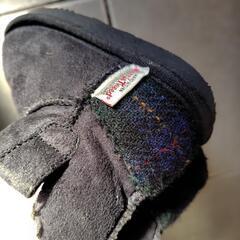 【HARRIS TWEED】ムートンブーツの画像