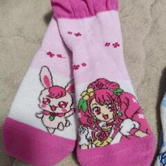 ヒーリングっどプリキュア靴下3足まとめ売りの画像