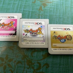3DS 妖怪ウォッチ　
ソフト3本