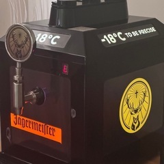非売品 メーカー公式 店舗 酒類冷却サーバー イエガーマイスター 試験管 バーマット付　インテリアの画像