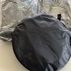 新品背景布2点とレフ板1点の3点セット白黒リバーシブル 両面 遮光布 写真撮影 商品撮影の画像