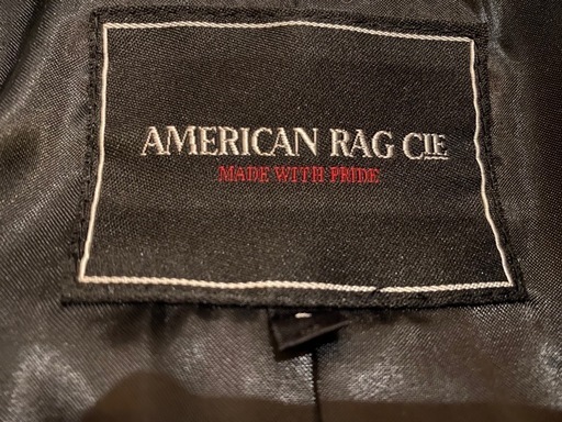 アメリカンラグシー本羊革リアルレザージャケットライダースミリタリーアーミーシープスキン