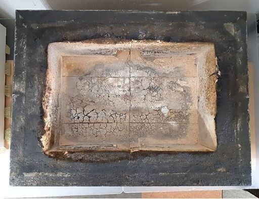 ダメージ多い!!【業務用 卓上 焼き台 珪藻土】電気＆ガス不要 焼き器 グリル 備長炭 木炭 居酒屋 出店 露店 BBQ バーベキュー 焼鳥 焼肉 札幌 北20条店