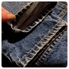 JEANING CASUAL YORK REINEヴィンテージウォッシュドデニムの画像