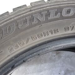 スタッドレス 235/50R18 ダンロップ WinterMAXX01の画像