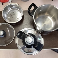 美原店　中古　ティファール clipso 6L 圧力鍋　両手鍋