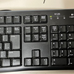 ☆値下げ☆2502-830 Logicool K120 キーボード 動作確認済み キズ 汚れあり 現状お渡しの画像
