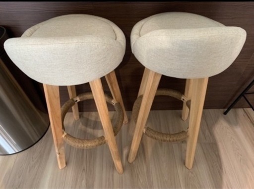 IKEAカラックスとカウンターチェアのセット