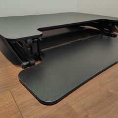 FLEXISPOT 卓上スタンディングデスク M8MB（黒）の画像