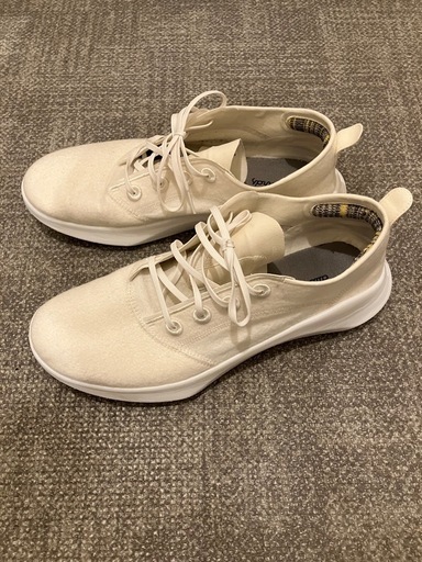 Allbirds オールバーズスーパーライトウールランナー 29cm ホワイト (ぐみ)  草津の靴《スニーカー》の中古あげます・譲ります｜ジモティーで不用品の処分