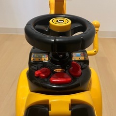 乗用玩具　ユンボ の画像