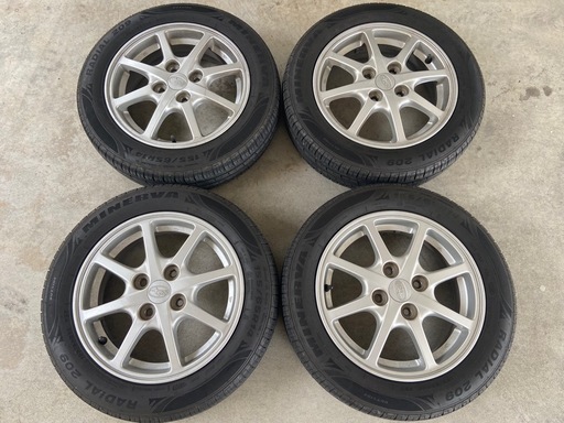 23年製タイヤ‼︎ダイハツ 純正 14インチ アルミホイール4本セット