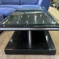 オシャレ ガラステーブル リサイクルショップ 札幌 買取本舗 西野店の画像