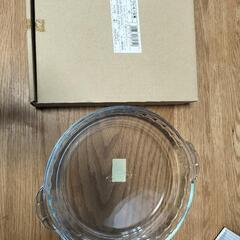 【新品。定価1万円】フランス製耐熱皿　ラウンドディッシュの画像