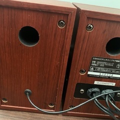 BUFFALO有線スピーカーの画像