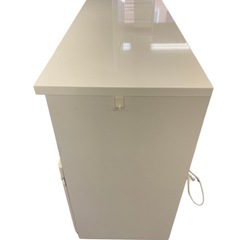 ニトリ キッチンボード クリスナ W120 ホワイト ハイカウンター 参考価格￥41,000の画像