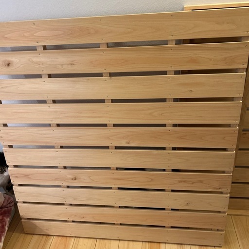 シングルベッド用すのこ