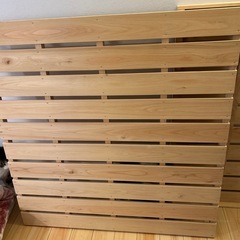 シングルベッド用すのこの画像