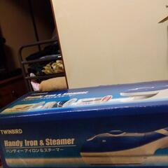 ハンディアイロン＆スチーマー、（ツインバード）の画像