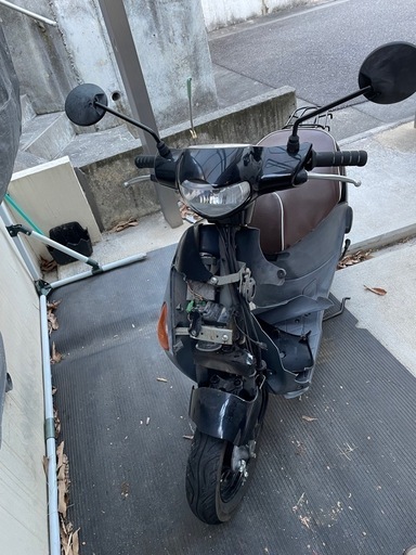 《お話し中》事故車　部品取り　スズキ　レッツ4G ジャンク　　