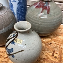 有田焼など花瓶まとめ売りの画像