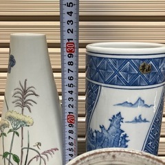 有田焼など花瓶まとめ売りの画像