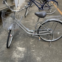 自転車と空気入れ　取引中