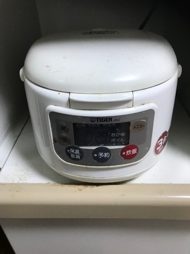 タイガー炊飯器（炊き立て）\n