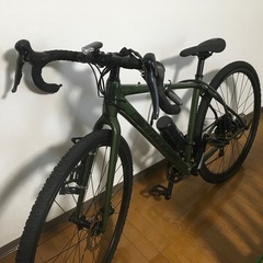 自転車と空気入れのセット！鍵付き