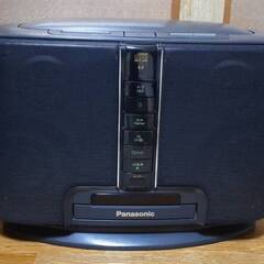 ［ジャンク品］PanasonicCDラジカセRX-ST5［着払い発送］
