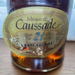 アルマニャック マルキ・ド・コサード 21年 ブランデー Marquis de Caussade ARMAGNAC 700ml フランス 古酒 丸紅の画像