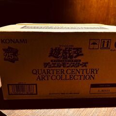 未開封カートン遊戯王QUARTER CENTURY ART COLLECTION アーコレ 25th