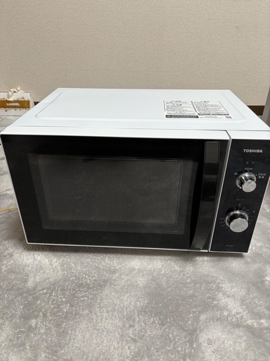【決定済】東芝電子レンジ（2021年製）