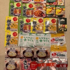 食品まとめて‼️ 牛丼　中華丼　親子丼　ミートソース　牛肉すきや...