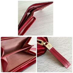 【極美品】LANVIN COLLECTION  フェリア 折りたたみ財布 の画像