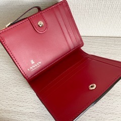 【極美品】LANVIN COLLECTION  フェリア 折りたたみ財布 の画像