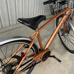 27インチ　自転車　マウンテンバイク　ロードバイク　変速　miyata の画像
