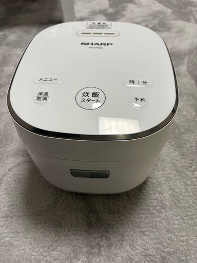 【決定済】ジャー炊飯器（SHARP）