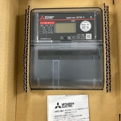 検定品単相3線式30Aワットメーター未使用