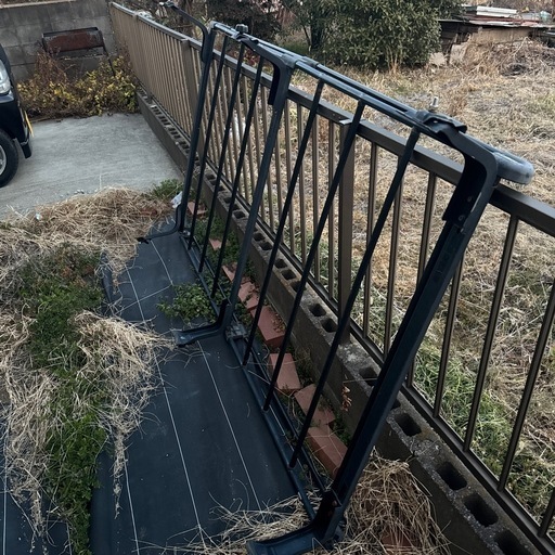 受け渡し決まり。エブリーにつけていたキャリア50kgまで！！