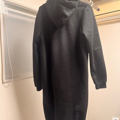 【試着のみ】 レディース  裏起毛ロングパーカー  XL の画像