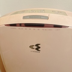 完動品●DAIKIN/ダイキン  加湿ストリーマ空気清浄機 MCK55N-P●ウィルス/インフル/花粉対応の画像