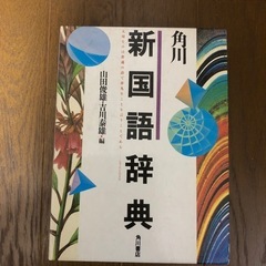 角川　国語辞典