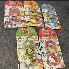 BANDAI キャラクターキーホルダー 5個セット