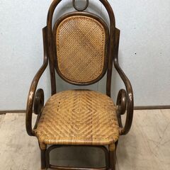 ラタンチェア　イス　ヴィンテージ　ラタン　藤家具　【糸島市内 送...
