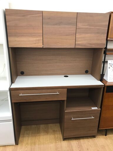 ★ジモティ割あり★ カリモク 食器棚 ブラウン H178×W120×D45 クリーニング済み KJ8494