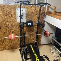 【商談中】ベンチプレス・チンニングセットの画像