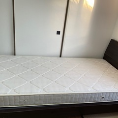 シングルベッドマット付きの画像